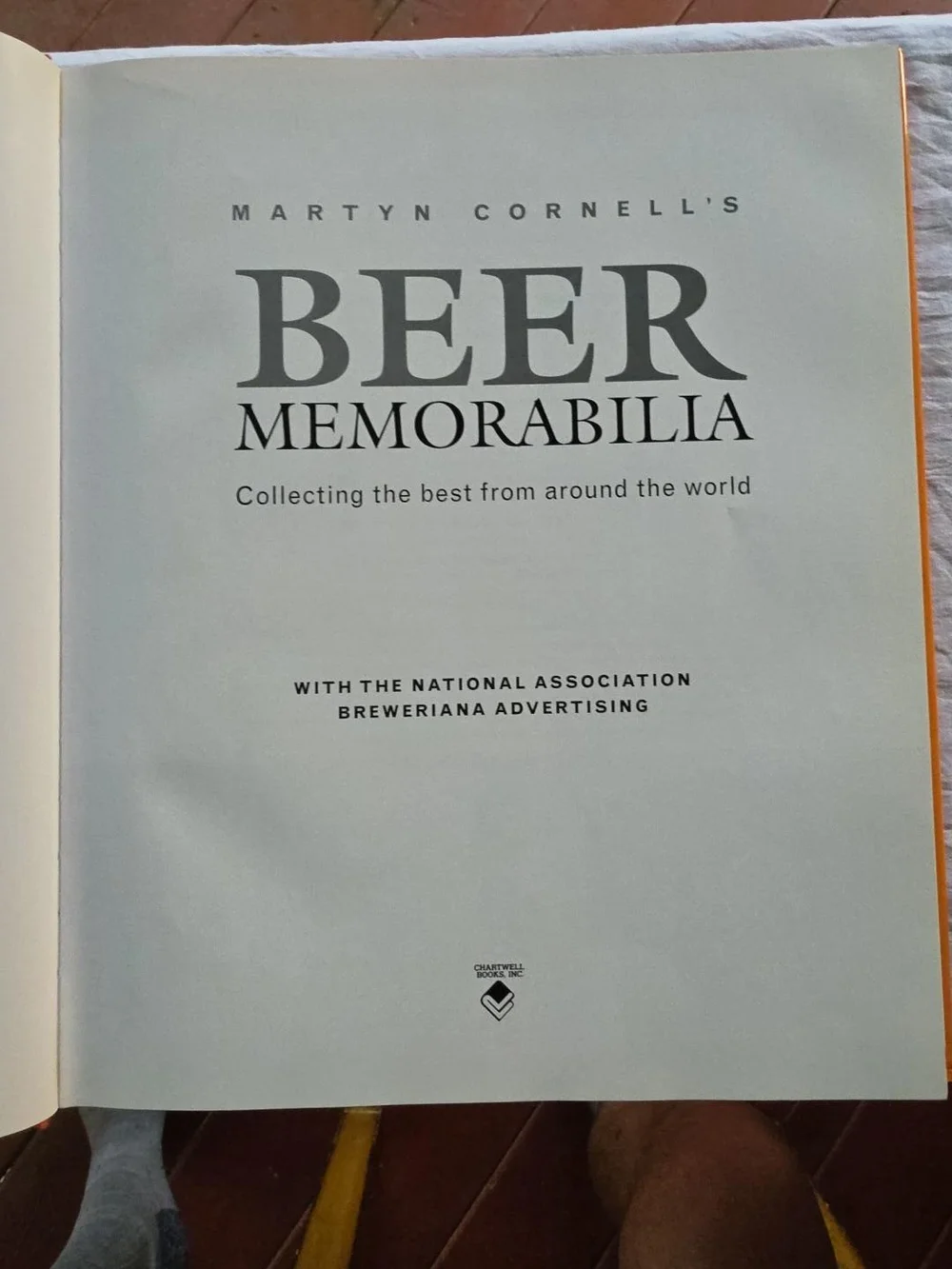 Beer Memorabilia Hardcover For Collectors